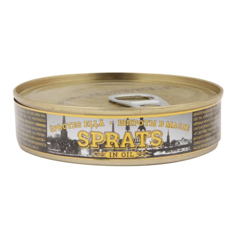 Šprotes Jūra eļļā 160g/112g