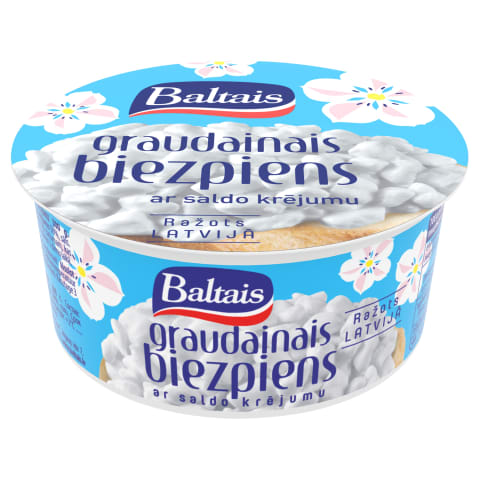 Biezp. Baltais graud. ar saldo krēj.300g