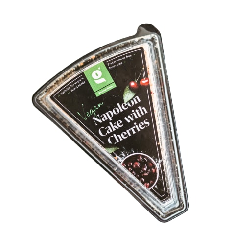 Vegānu kūka Napoleons ar ķiršiem 190g