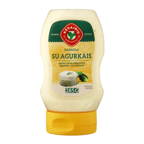 Padažas su agurkais KĖDAINIŲ KONSERVAI, 285 g