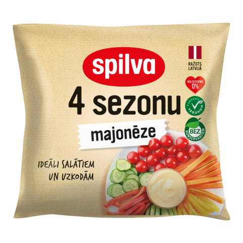 Majonēze Spilva 4 sezonu 250g