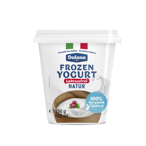 Šaldytas jogurtas be priedų DALANA, 350g