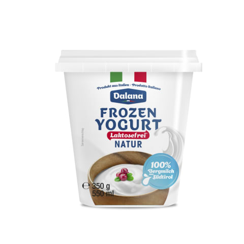 Jogurta saldējums Dalana bez piedevām 350g