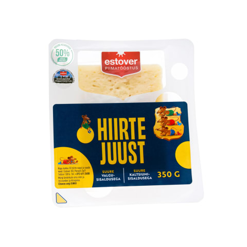 Juust, laktoosivaba viilutatud, HIIRTE JUUST, 350g