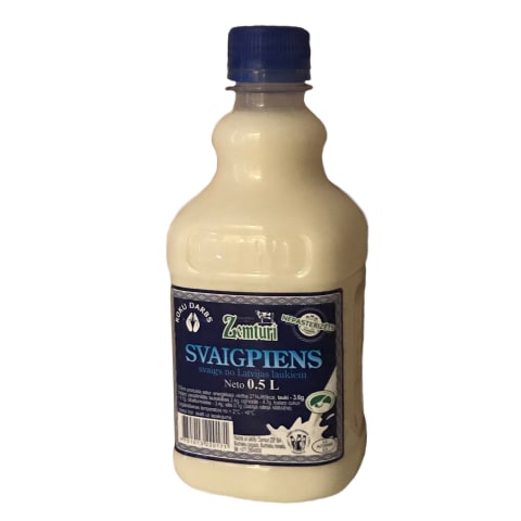 Svaigpiens Zemturi 3,6% 0,5l