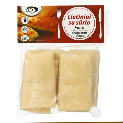 Lietiniai su sūrio įdaru RESTERA, 400 g