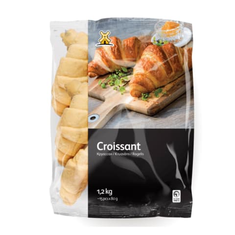 Kruasāni ar sviestu saldēti 1,2kg