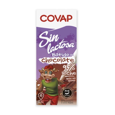Šok. pieno gėrim. be laktoz. COVAP,1,4%,200ml