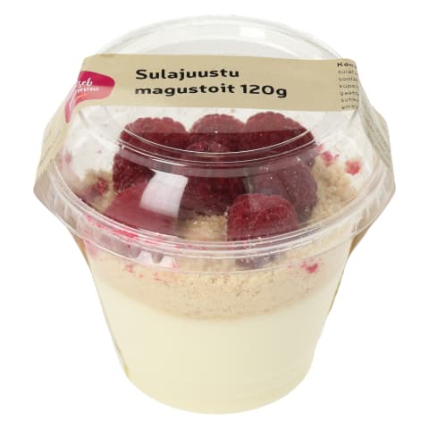 Sulajuustuvaht vaarikatega 120g