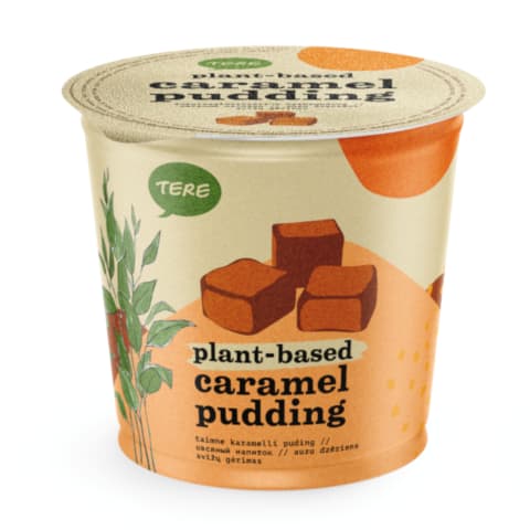 Augu izcelsmes pudiņš Tere karameļu 125g