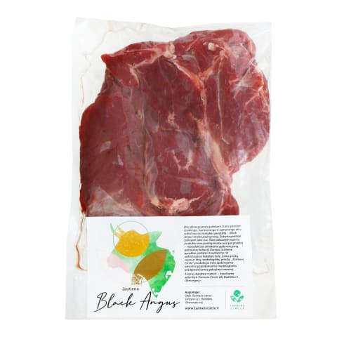 Sausai brand.jaut.sprandinė BLACK ANGUS,500g