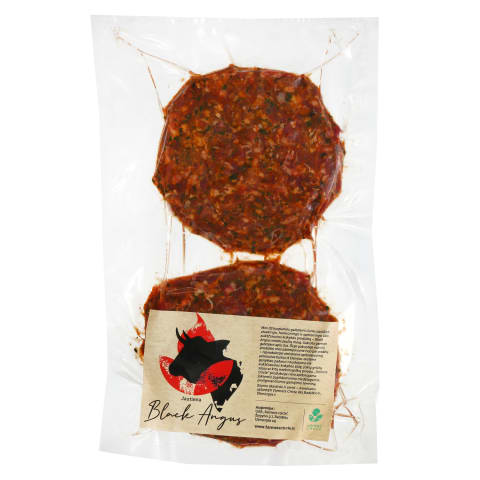 Jaut.paplotėliai mėsainiams BLACK ANGUS, 200g