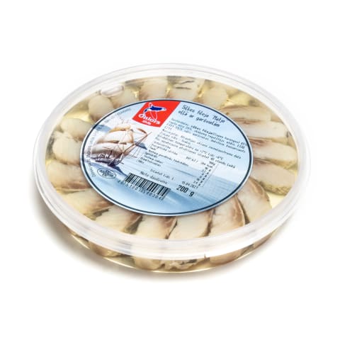 Siļķes fil. Matje eļļā ar garšviel. 200g/130g