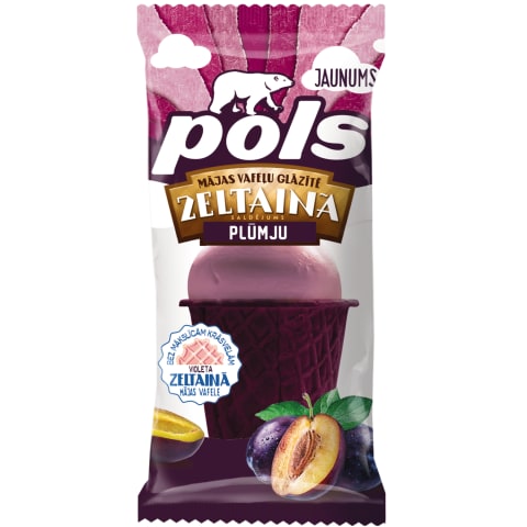 Sald. Pols plūmju cuk. vafeļu glāz. 120ml/70g