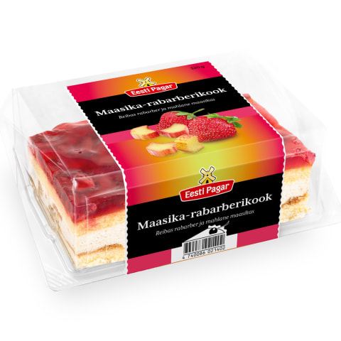 Maasika-rabarberikook Eesti Pagar 320g
