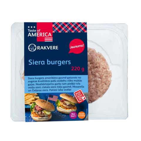 Siera burgers 220g