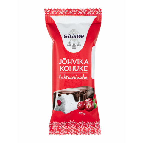 Kohuke laktoosivaba jõhvika Saare 40g