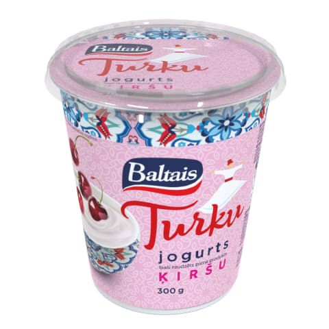 Turku jogurts Baltais ķiršu 300g