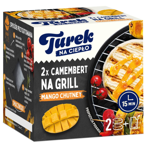 Grilljuust mango ja chutney kastmega Naturek 230g