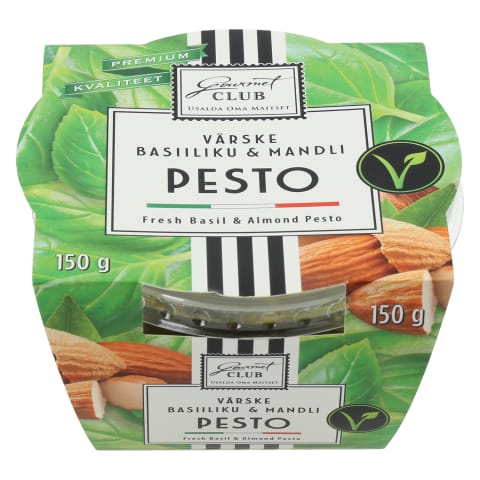 Pesto basiiliku & mandli 150g