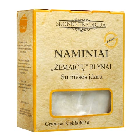 Žem. blynai su mės.įd. SKONIO TRADICIJA, 400g