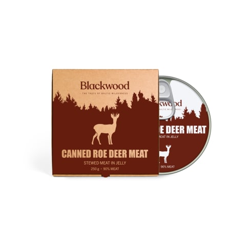 Stirnas gaļas gabaliņi Blackwood želejā 250g