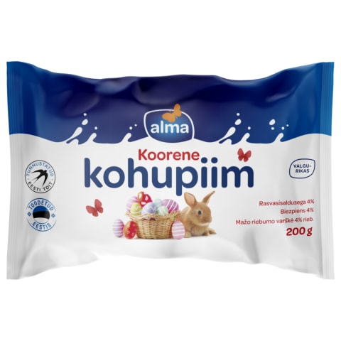 Kohupiim 4%, ALMA, 200 g