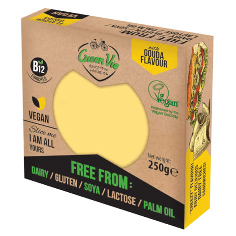 Vegantoode gouda maitsega GreenVie 250g