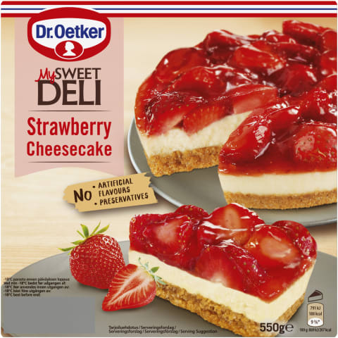 Torte My sweet Deli zemeņu saldēta 550g