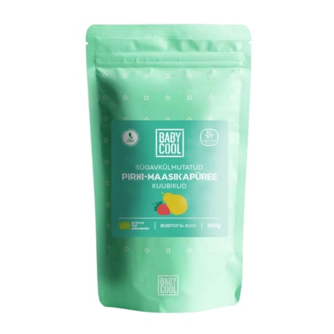 Mahe pirni-maasikapüree BabyCool 200g