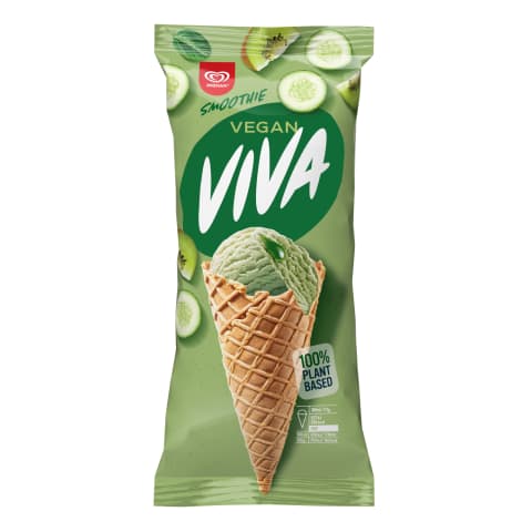 GREEN SMOOTHIE skon. ledai SUPER VIVA, 170 ml