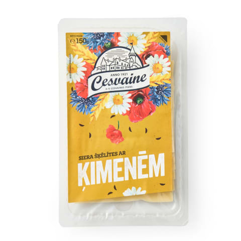 Siers Cesvaines piens ar ķimenēm šķēlīt. 150g