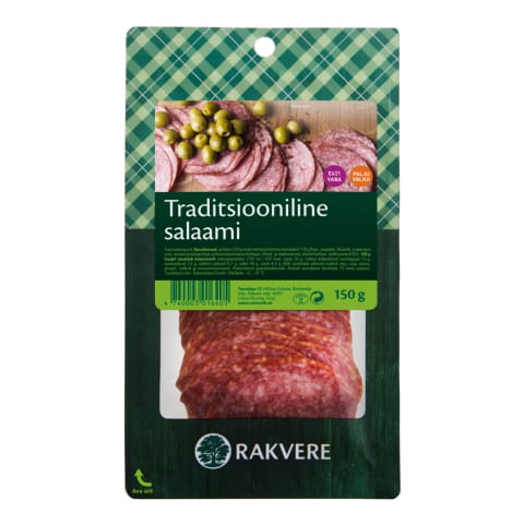 Traditional salami Rakvere 150g