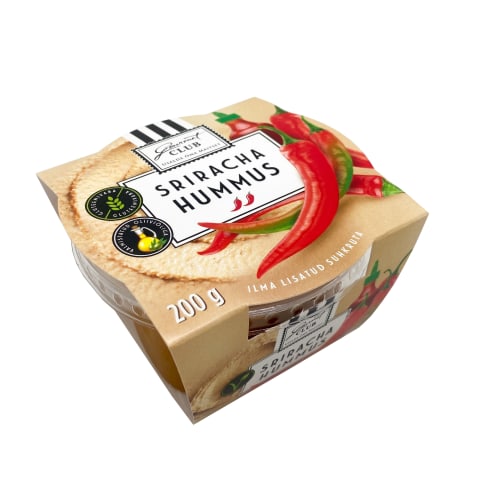 Sriracha hummus Gourmet Club 200g