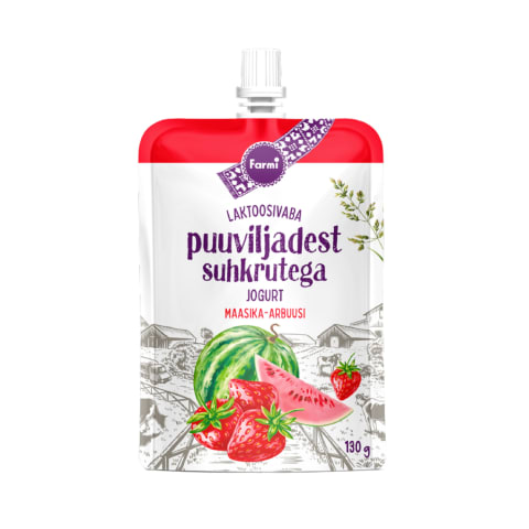 FARMI Maasika-arbuusi jogurt 130g