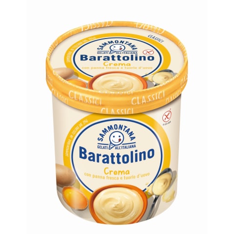 Saldējums Barattolino ar olu krēmu 800ml/500g