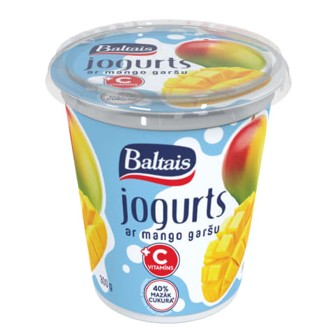 Jogurt mangomaitseline C vitamiiniga Baltais 300g