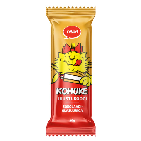 Tere Kohuke juustukoogi šokolaadiglasuuriga 40 g
