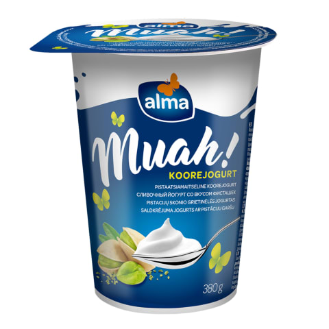 Koorejogurt pistaatsia Alma Muah 380g