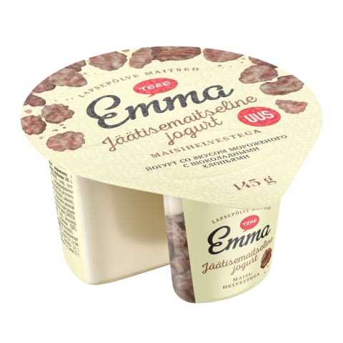 Jogurt jäätisemait. maisihelvestega Emma 145g