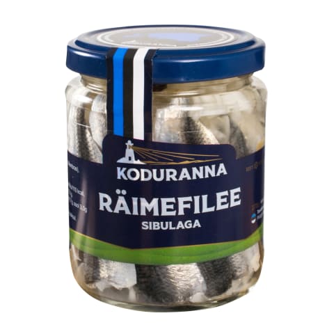 Räimefilee sibulaga, KODURANNA, 270 g