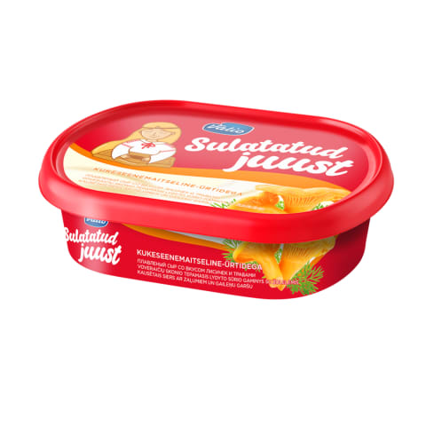 Sulatatud juust kukeseene, ürdi Valio 185g