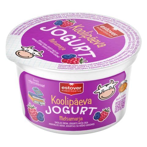 Koolipäeva jogurt metsamarja 200g