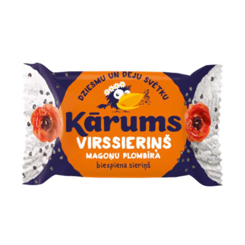 Jäätisemaitseline kohuke mooniseemnetega, KARUMS, 45 g