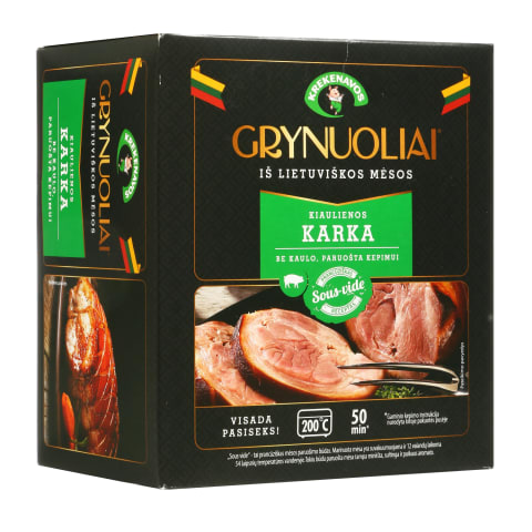 Kiaulienos karka be k. kepimui vak.RETRO,1kg