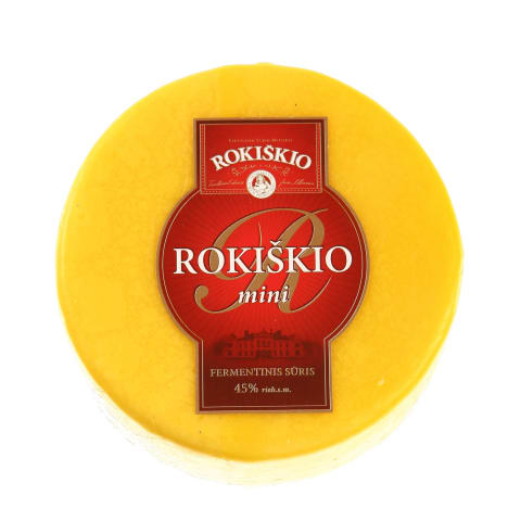 Sūris ROKIŠKIO MINI, 45 % rieb., 400 g Sūris ROKIŠKIO MINI, 45 % rieb., 400 g
