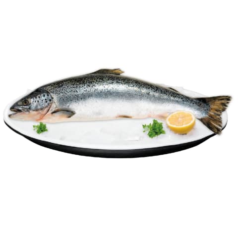 Atlantinės lašišos su galvomis RIMI, 1 kg Atlantinės lašišos su galvomis RIMI, 1 kg