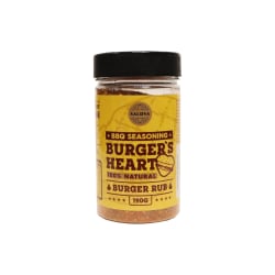 Prieskonių mišinys šašlykams SALDVA BBQ BURGER'S HEART, 190 g