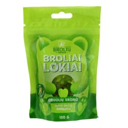 Obuolių skonio guminukai BROLIŲ MEDUS, 100 g
