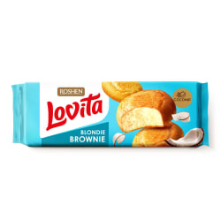 Sausainiai ROSHEN LOVITA BLONDIE BROWNIE, su kokosais, 152 g